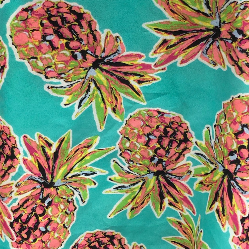 All For Color pineapple print tank top - Picture 2 of 7
